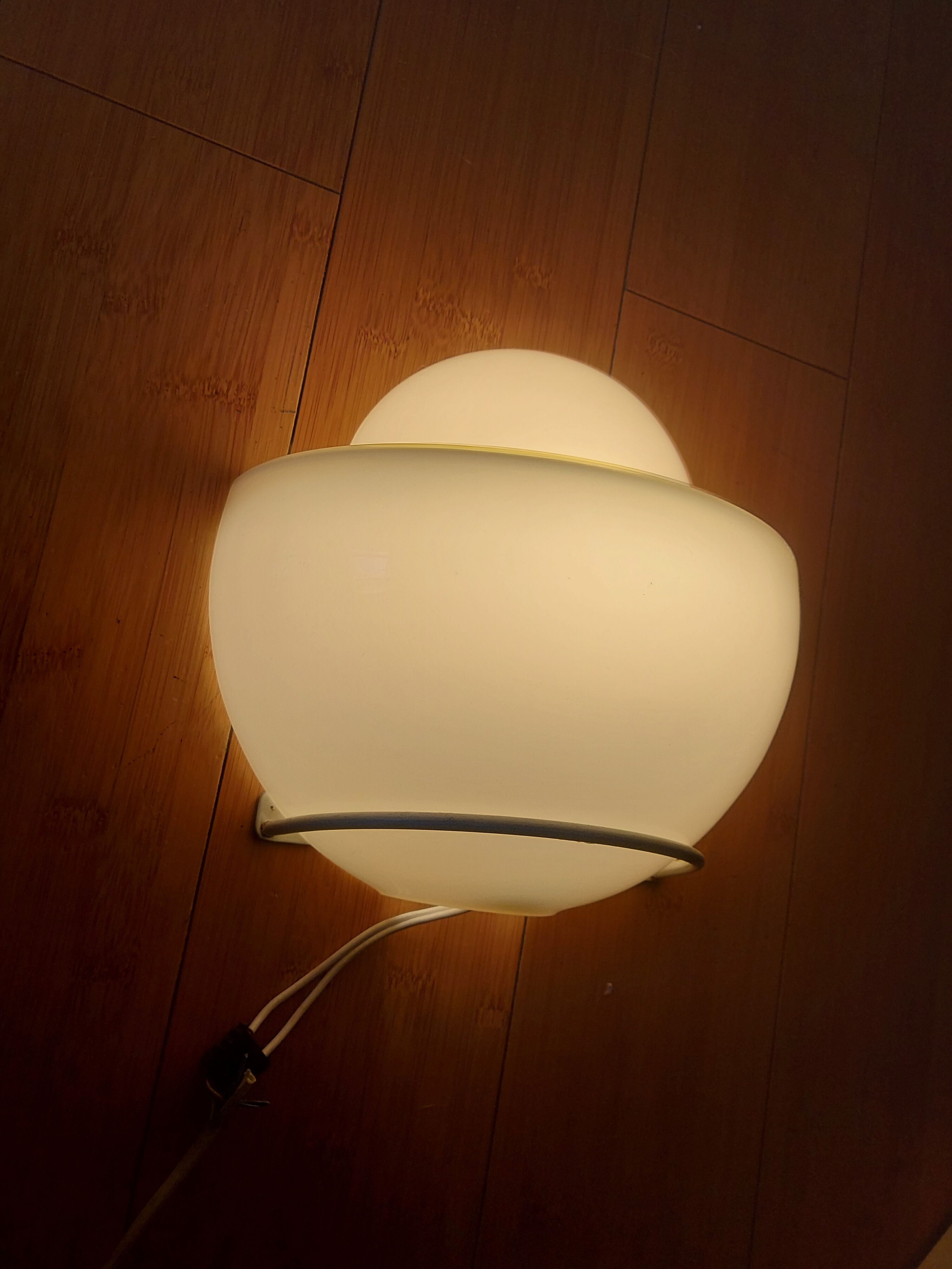 Murano wall lamp from the 70's, De Majo