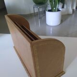 Leather mail holder