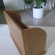 Leather mail holder