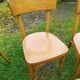 5 Baumann style bentwood bistro chairs