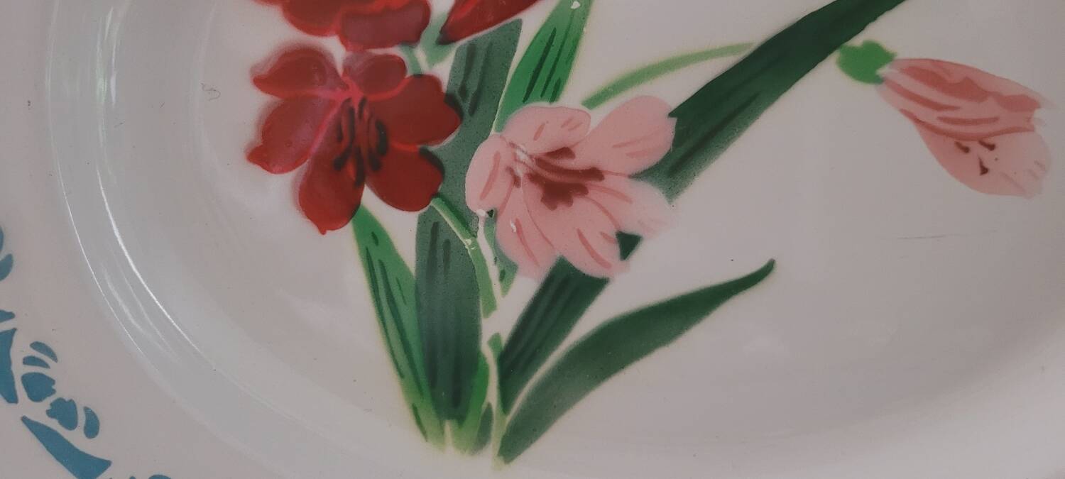 Dish Bumper Harvest China vintage