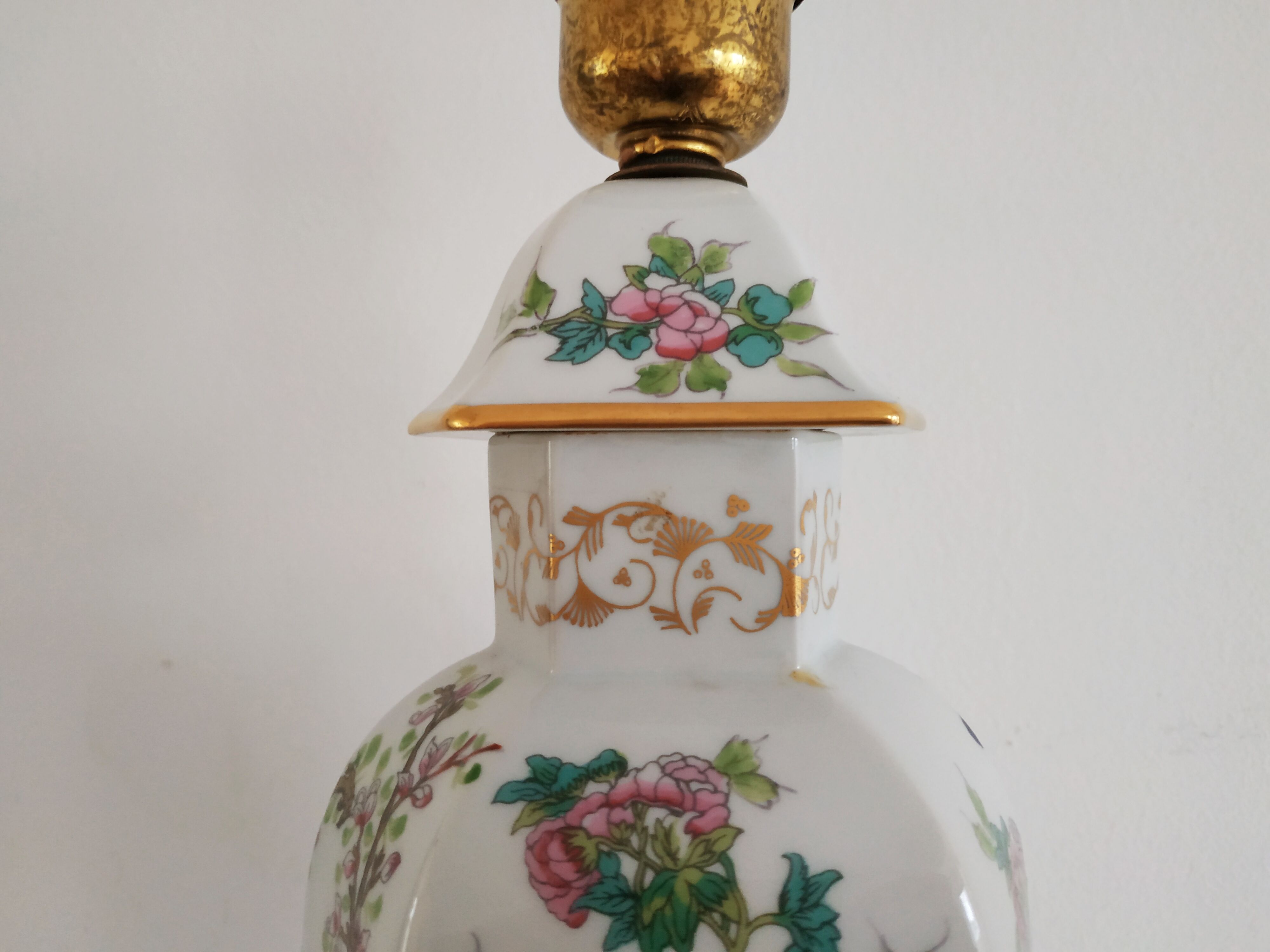 China porcelain lamp foot
