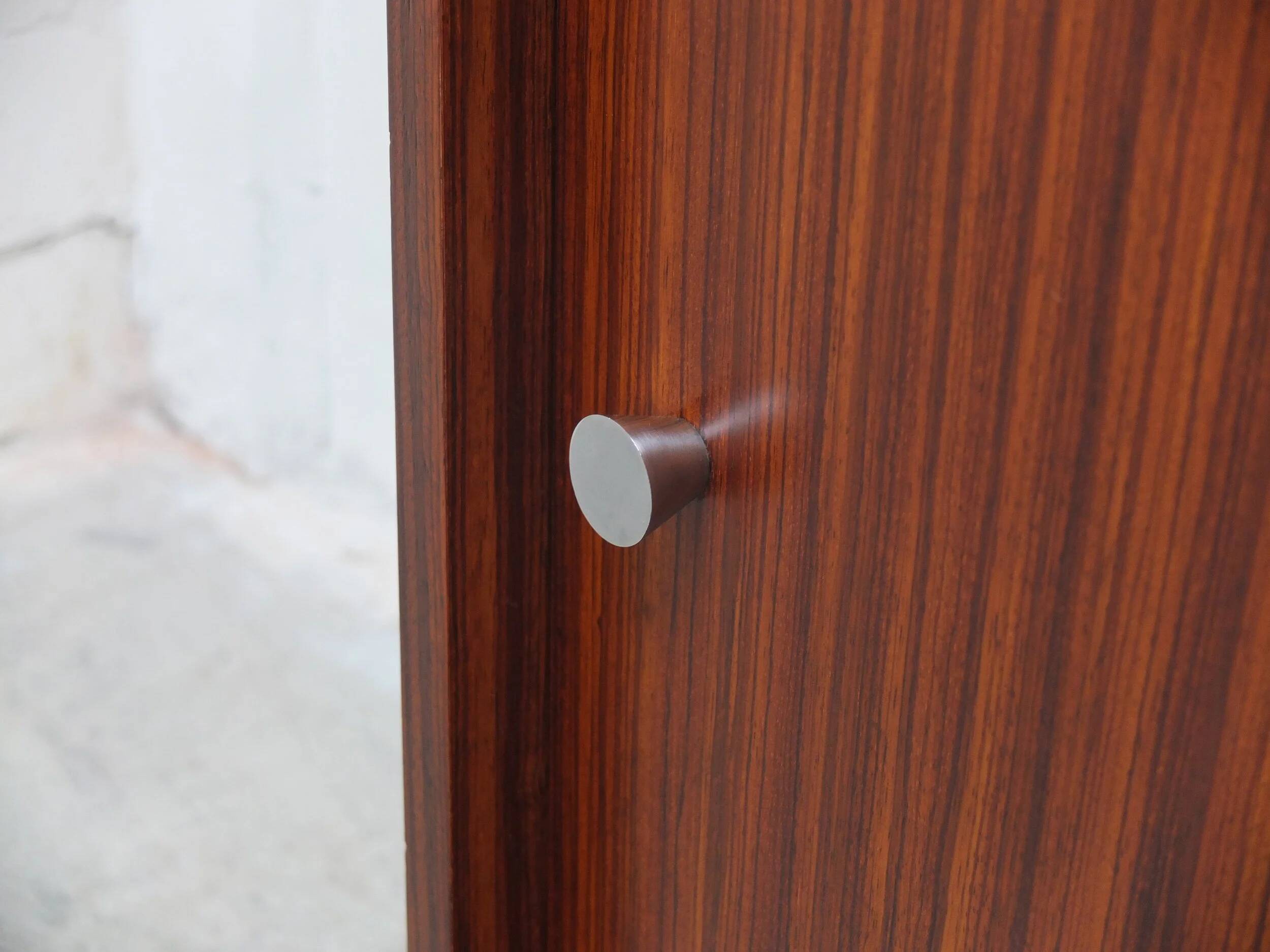 Large Zebrano sideboard by Alfred Hendrickx for Belform, 1960s