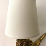 Pair of golden Puttis wall lights