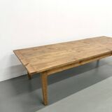Monumental XXL Pine Farmhouse Table (3.20m) – 1970s