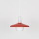 Suspension vintage danoise par Bent Karlby, années 1950
