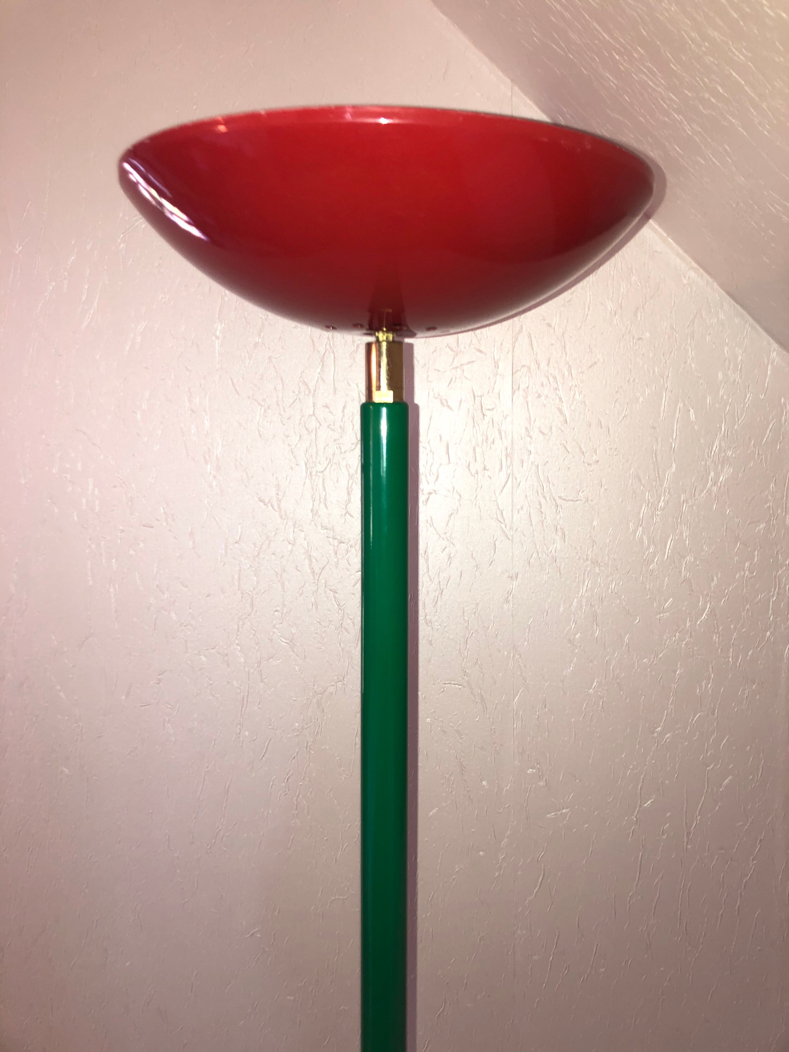 Memphis 1980 stilplast lamppost Italian edition
