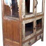 Vaisselier en teck birman ancien