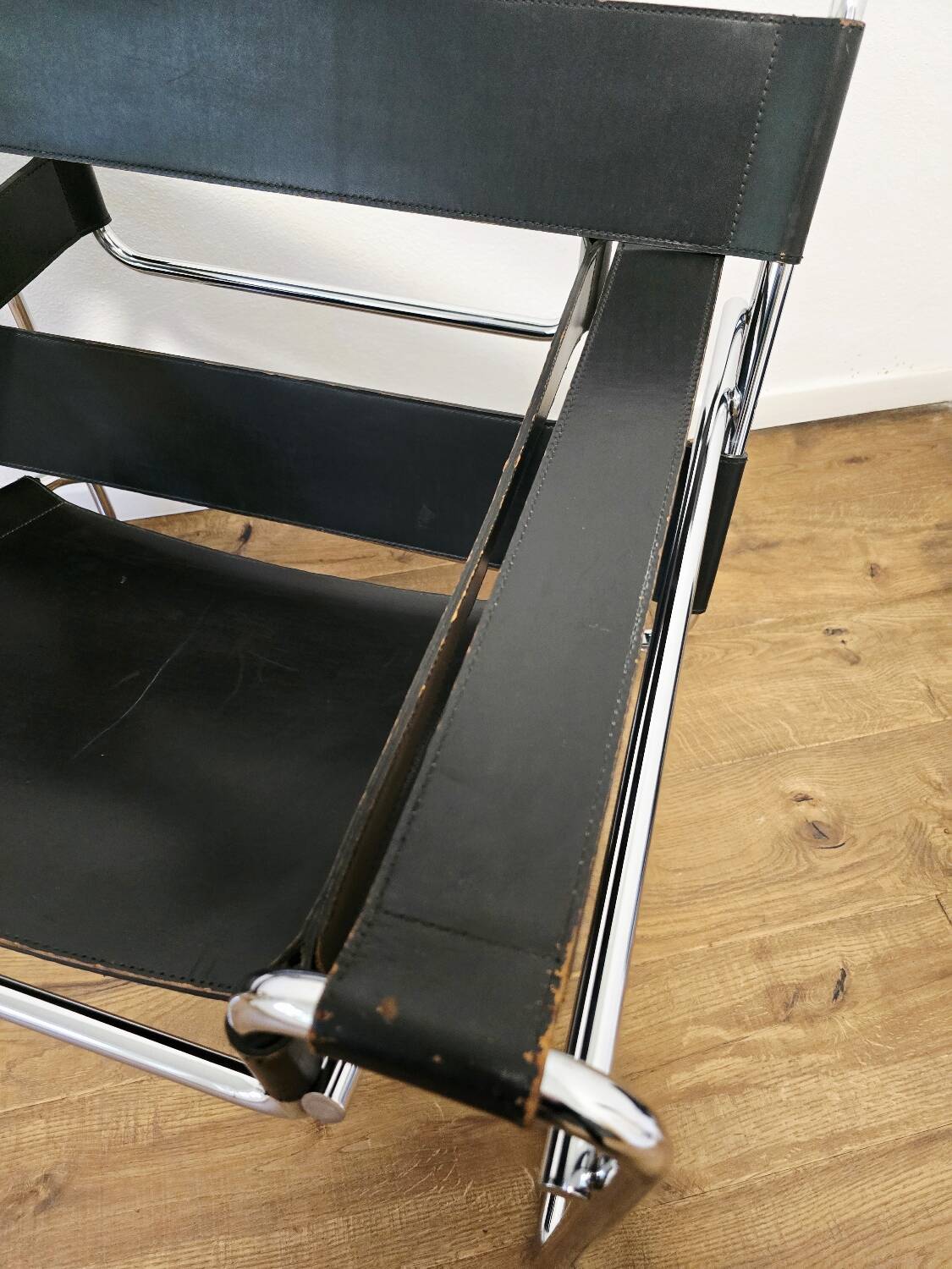 Chaise Wassily des années 60 par Marcel Breuer pour Gavina (Original) – Iconic Bauh