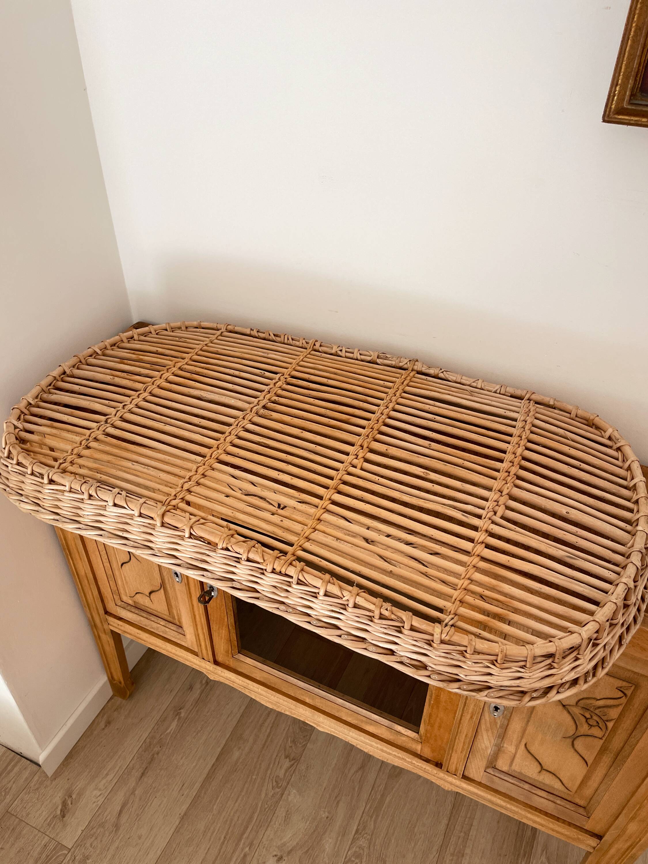 Baker's basket, made of wicker - 91cm