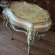 Rare Jardiniére Venitienne de style Louis XV en bois laqué et doré