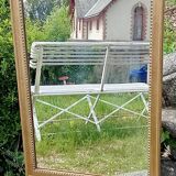 Antique gilded mirror
