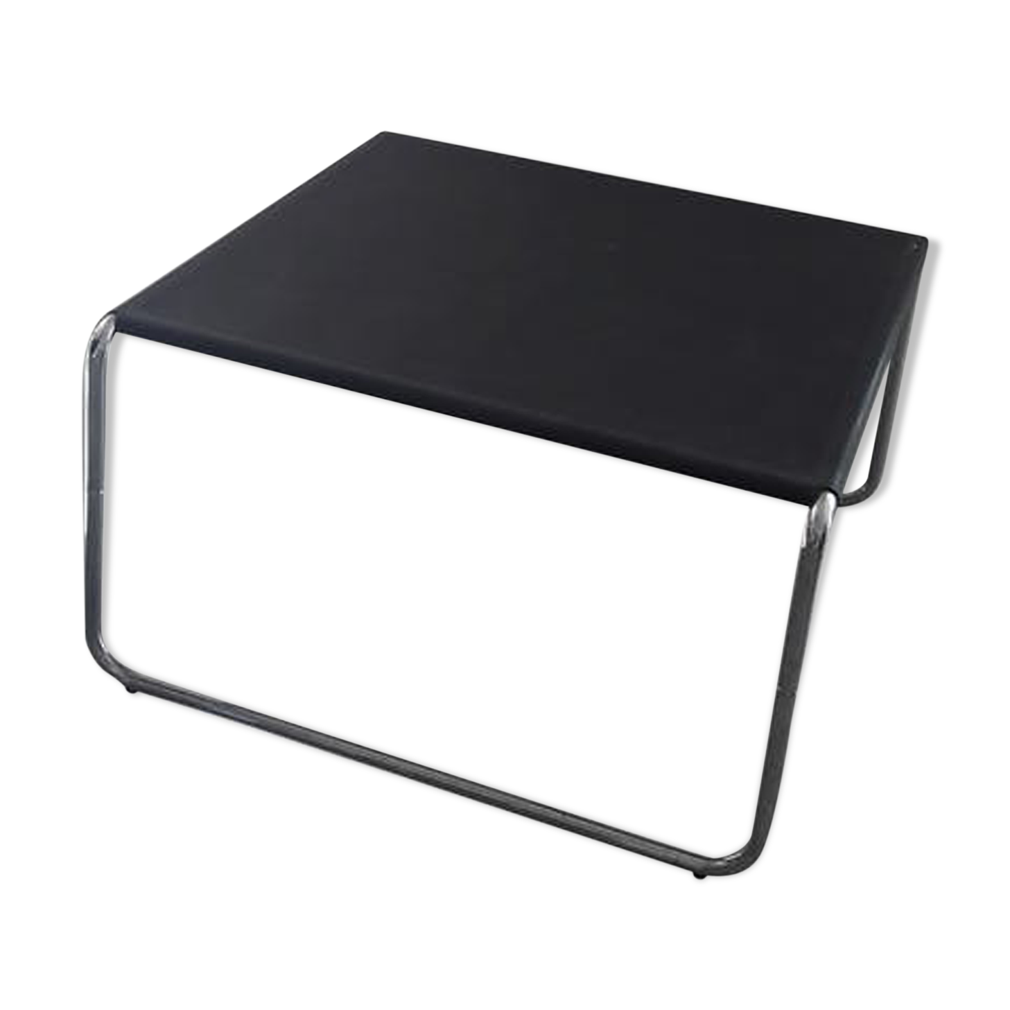 Perforated metal coffee table 70s