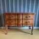 chest of drawers of transition style twentieth century