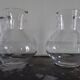 Lot of 7 glasses and 2 carafes