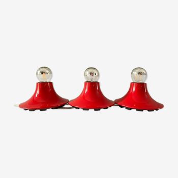 Three artemide "Teti" vico Magistretti sconces