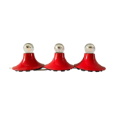 Three artemide "Teti" vico Magistretti sconces