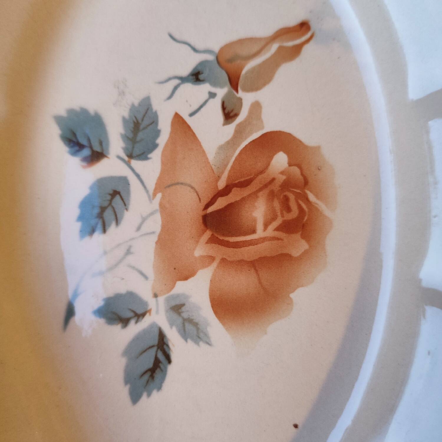 Duo de ravier Digoin Sarreguemines modèle 9181