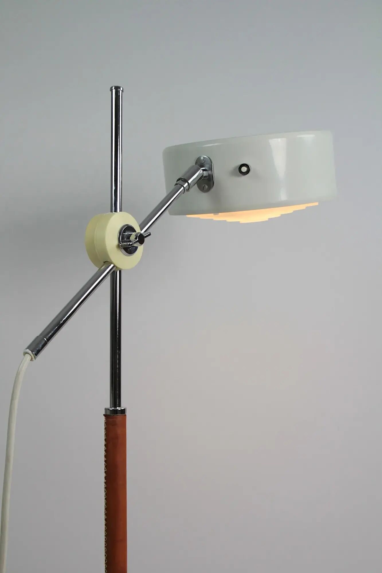 Floor lamp model 591G 2S/J “Simris/Olympia” by Anders Pehrson for Ateljé Lyktan, Sweden, 1960s