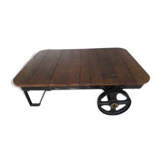 Industrial coffee table