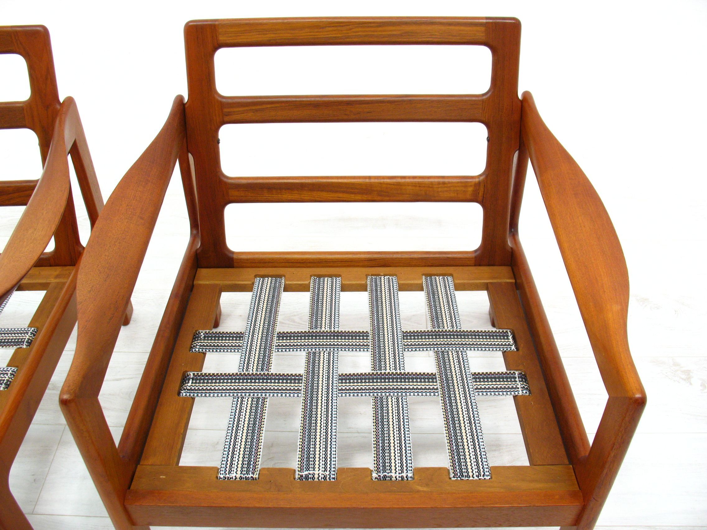 Lounge chairs by Illum Walkelsø for Niels Eilersen, 1960s