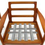 Lounge chairs by Illum Walkelsø for Niels Eilersen, 1960s