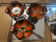 3 vintage Bouillabaisse plates signed Marius Giuge - Vallauris