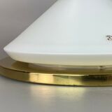 70s Peill & Putzler Plafoniere ceiling lamp glass space design lamp 70s