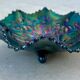 Glass Bowl or Pocket Filler Carnival by Northwood Period 20th century