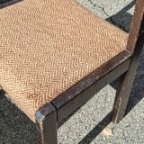 Six wooden Self chairs