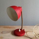 Lamp red metal