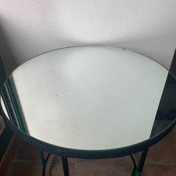 Table d’appoint 50’s miroir Scoubidou