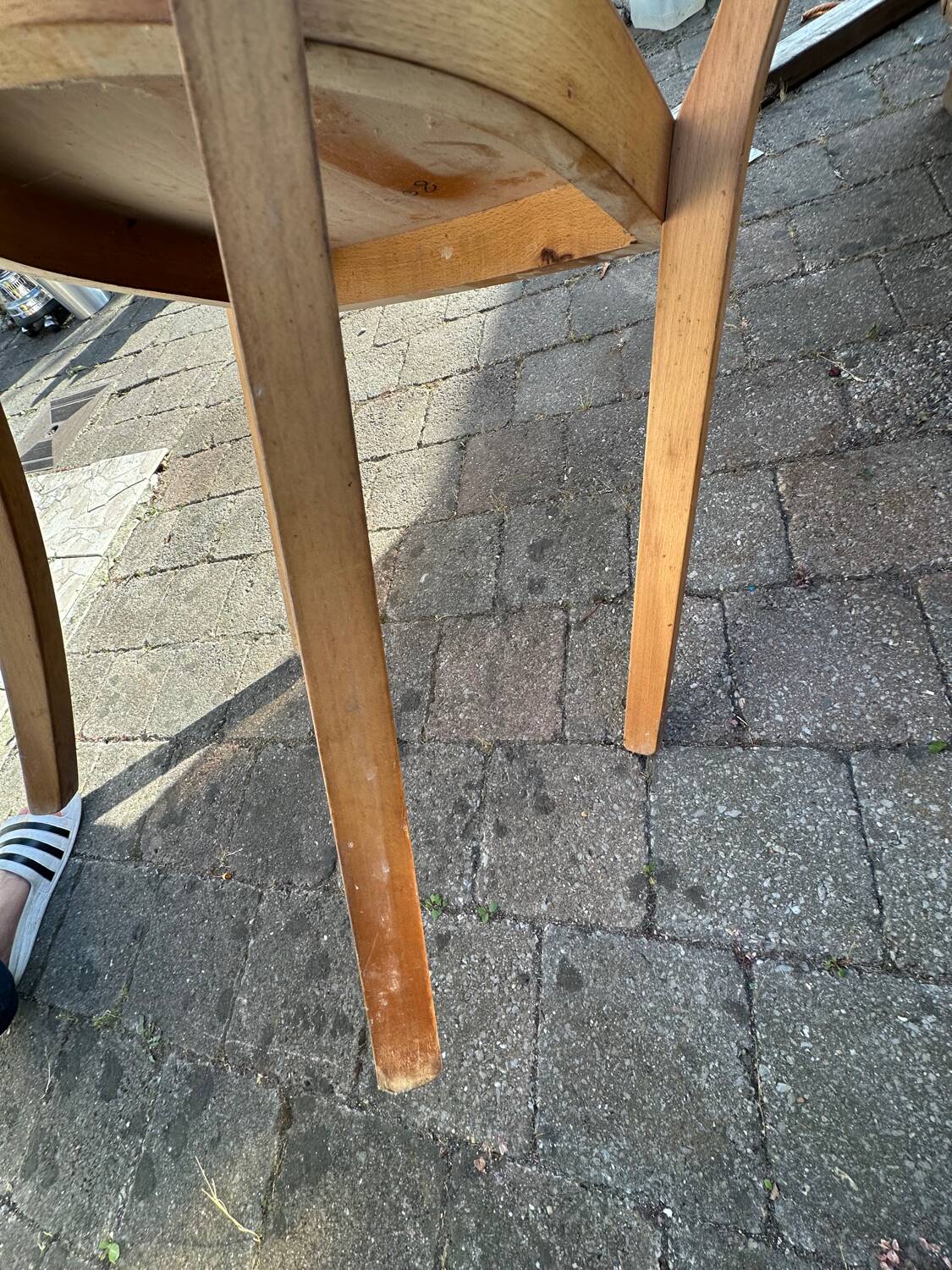 4 chaises Bauhaus, Art déco viennoises en hêtre