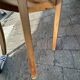 4 chaises Bauhaus, Art déco viennoises en hêtre