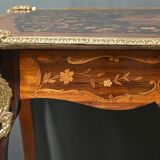 Rosewood Table with Marquetry, Napoléon III period