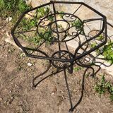 Wrought iron table