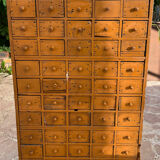 Industrial wooden drawer cabinet