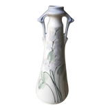 Art Nouveau vase with lila decoration, Galluba & Hofmann