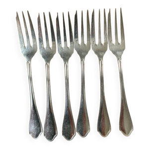 6 fourchette à gâteau