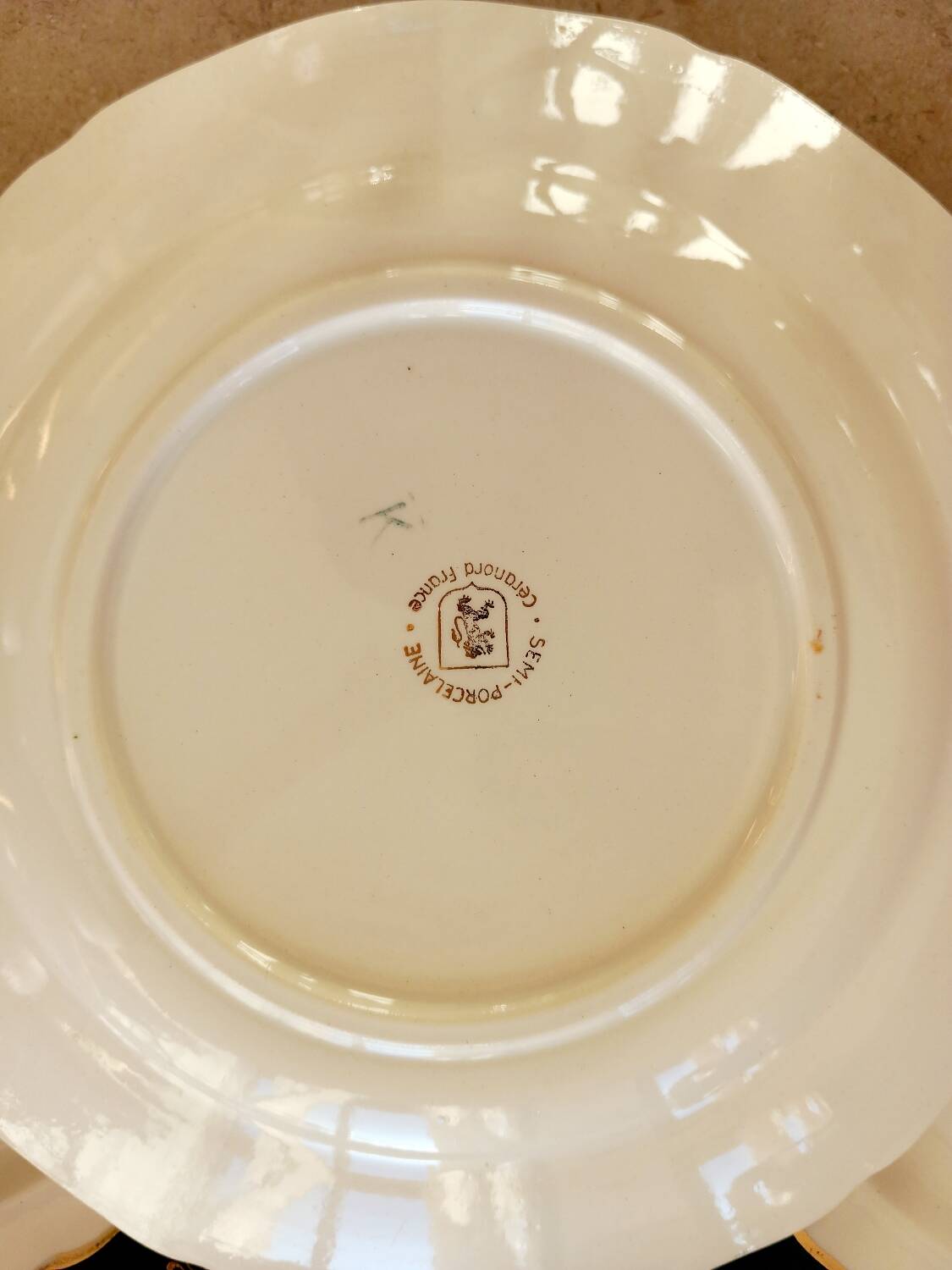 Dessert plates X9 Ceranord