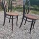 Duo de chaises cannées, Thonet Austria