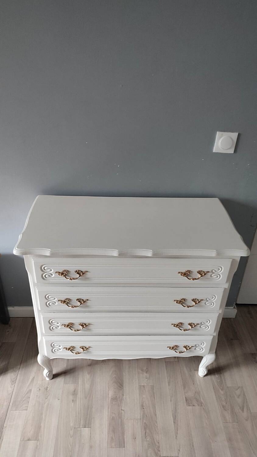 Restored vintage chest of chest