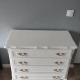 Commode vintage restauré