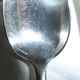 6 vintage silver-plated metal soup spoons, hallmarked 211289