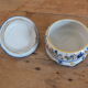 Advertising butter dish in earthenware from Desvres Maison Denis in Rennes