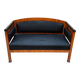 Biedermeier Sofa in Cherry Veneer and Horsehair, South Germany, 1830s