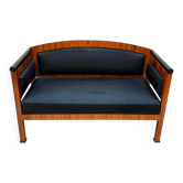 Biedermeier Sofa in Cherry Veneer and Horsehair, South Germany, 1830s