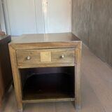 Teak bedside table