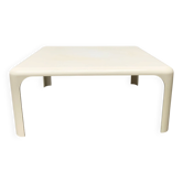 Table basse lounge Demetrio de l’ère spatiale italienne du milieu du siècle par Vico Magistretti pour Artemide