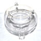 Old blown glass gob bottle